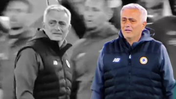 Jose Mourinho tarihte bir ilki başardı! Son düdükle hüngür hüngür ağladı…