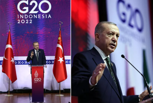 Erdoğan G20 Zirvesi’nde: Terör örgütüne destek verenler dökülen her kana ortaktır