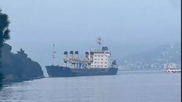 Yük gemisi karaya oturdu, İstanbul Boğazı’ndaki gemi trafiği askıya alındı