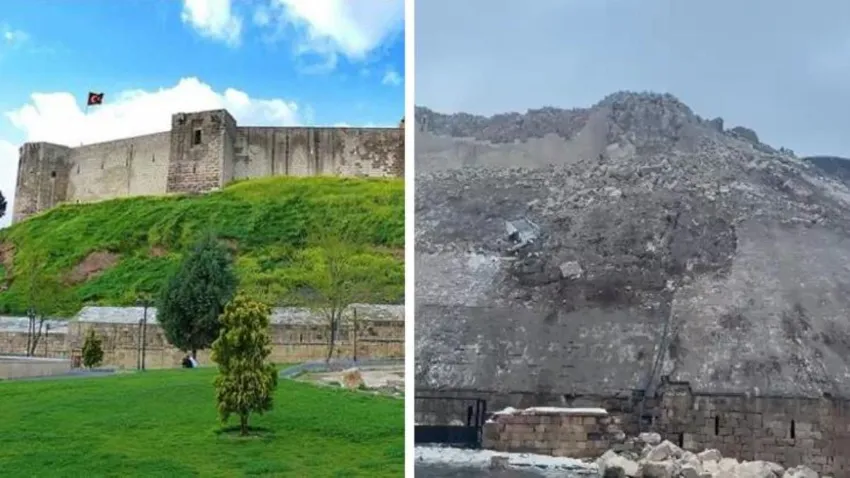 Büyük deprem tarihi Gaziantep Kalesi’ni yerle bir etti