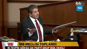 “Cami sattınız” sözleri İBB Meclisi’ni karıştırdı, AKP’li ve CHP’li üyeler birbirinin üzerine yürüdü