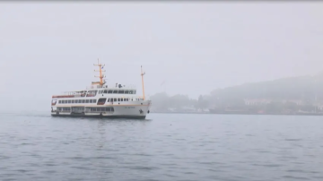 İstanbul Boğazı’nda gemi trafiği çift yönlü durduruldu! Vapur seferleri iptal edildi…