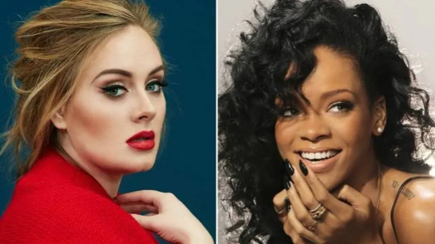 İngiliz şarkıcı Adele: Rihanna ile seks yapmak isterdim