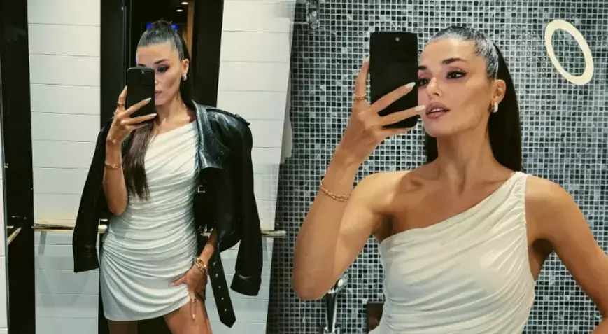 Hande Erçel’den ayna karşısında yeni pozlar! Instagram’da beğeni yağdı