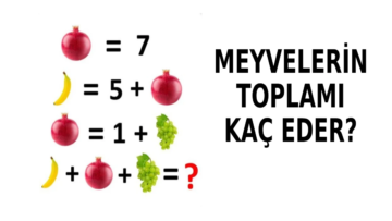 Zeka Sorusu: Bu matematik testini sadece dahiler 7 saniyede çözebiliyor