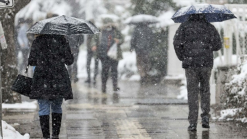 Meteoroloji’den, Marmara dahil karla karışık yağmur ve sağanak uyarıs