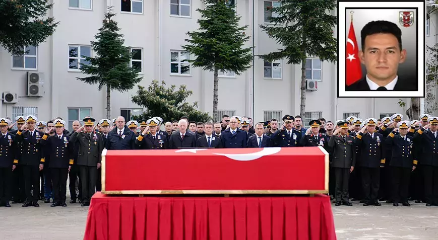 Beykoz’da şehit olan teğmen memleketine uğurlandı