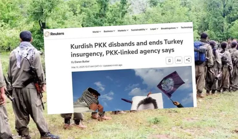 PKK’NIN FESİH KARARI DÜNYA BASININDA GENİŞ YANKI UYANDIRDI
