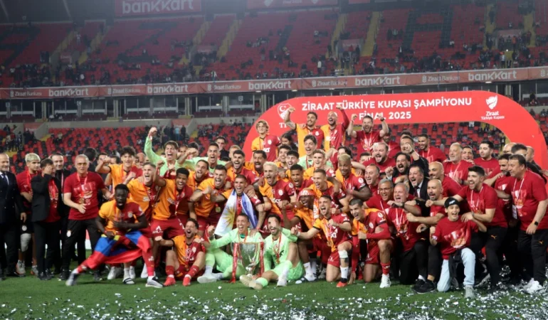GALATASARAY, TÜRKİYE KUPASI’NI KAZANDI!