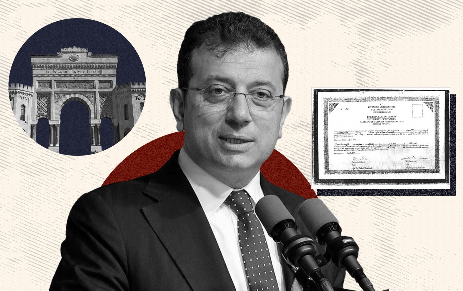 İMAMOĞLU’NUN DİPLOMASI SİLİNDİ