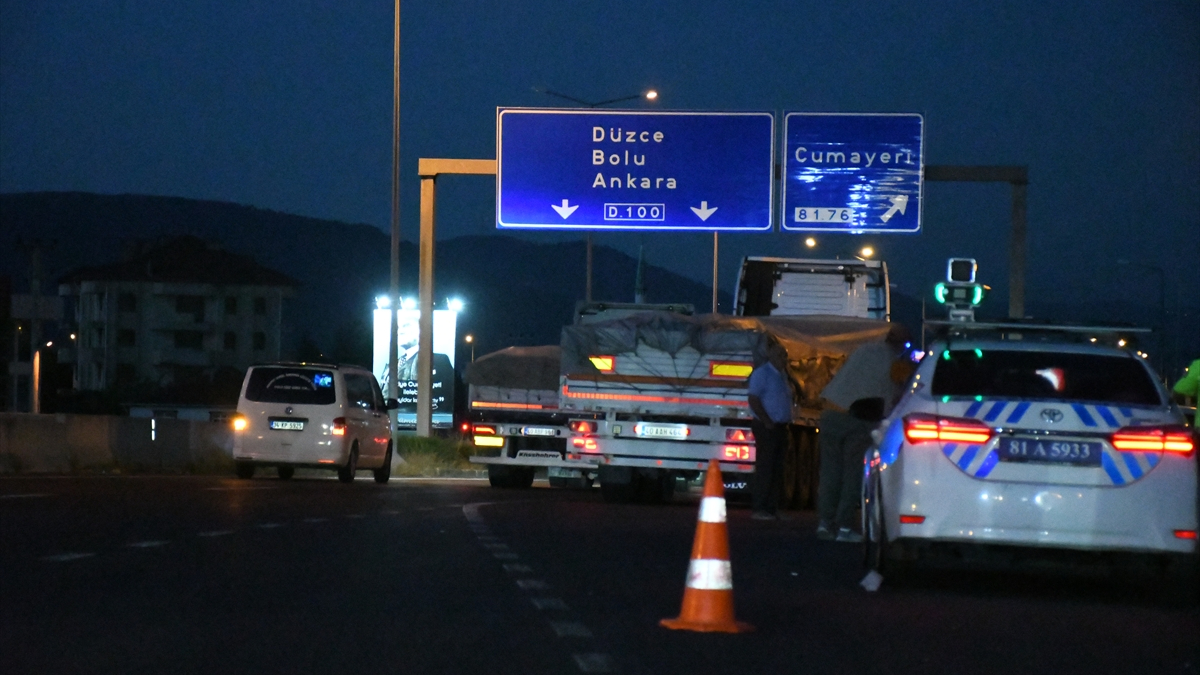 DÜZCE’DE 5 GÜNDE 224 ARACA RADAR CEZASI