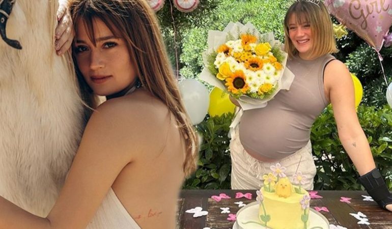 GİZEM KARACA ANNE OLDU! KIZINA VERDİĞİ İSİM DİKKAT ÇEKTİ