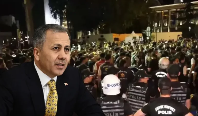 Bakan Yerlikaya Açıkladı: Saraçhane Olaylarında 42 Gözaltı