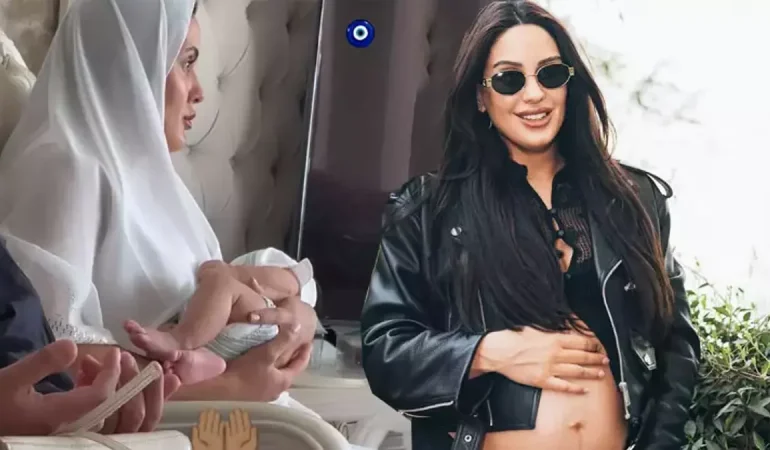 SAHRA IŞIK BEBEĞİ İÇİN MEVLİT OKUTTU