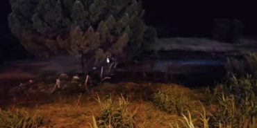 DÜĞÜNDEN ATILAN HAVAİ FİŞEK OTLUK ALANDA YANGIN ÇIKARDI, SALON BOŞALTILDI