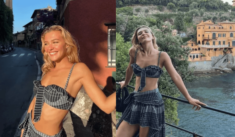 MELİSA DÖNGEL’İN İTALYA TARZI BÜYÜK BEĞENİ TOPLADI