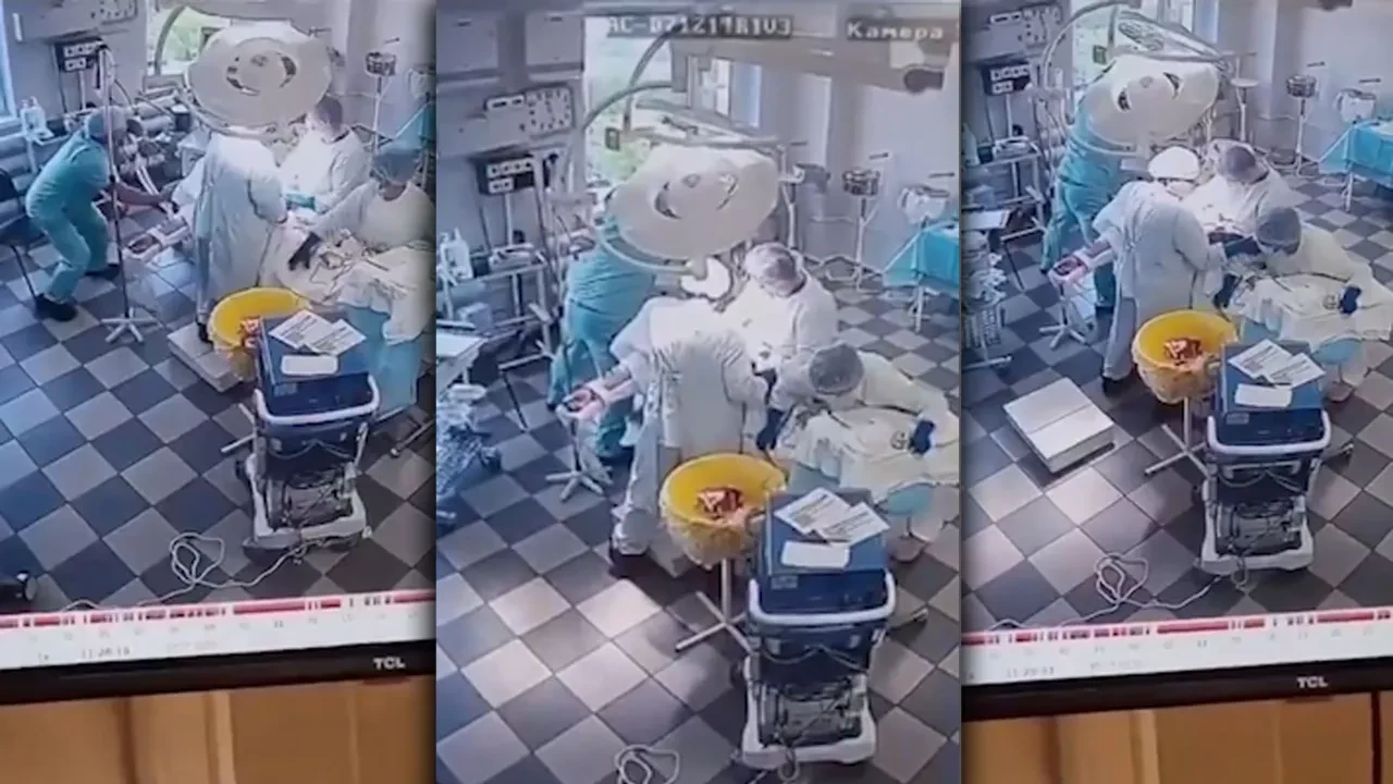 KAMÇATKA’DA DEPREM SIRASINDA DOKTORLARDAN SOĞUKKANLI HAREKET!