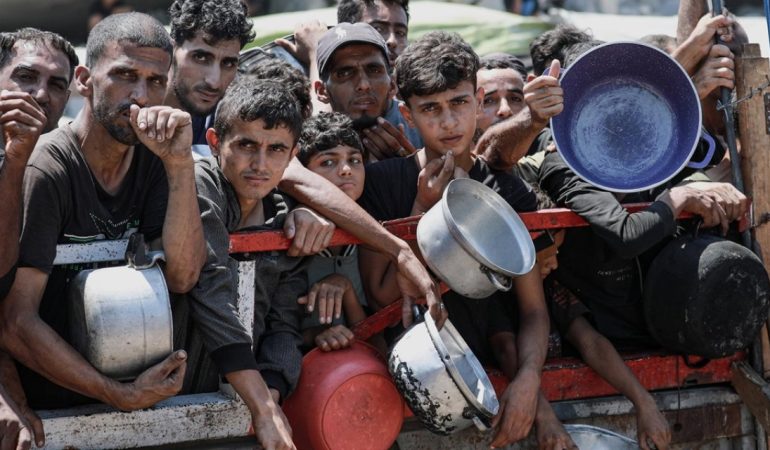 GAZZE’DE AÇLIK KRİZİ DERİNLEŞİYOR!