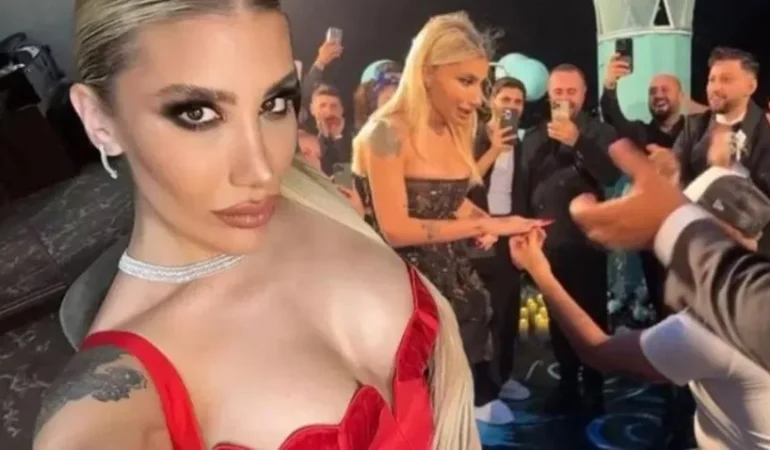 İREM DERİCİ’YE DÜĞÜNDE SÜRPRİZ EVLİLİK TEKLİFİ