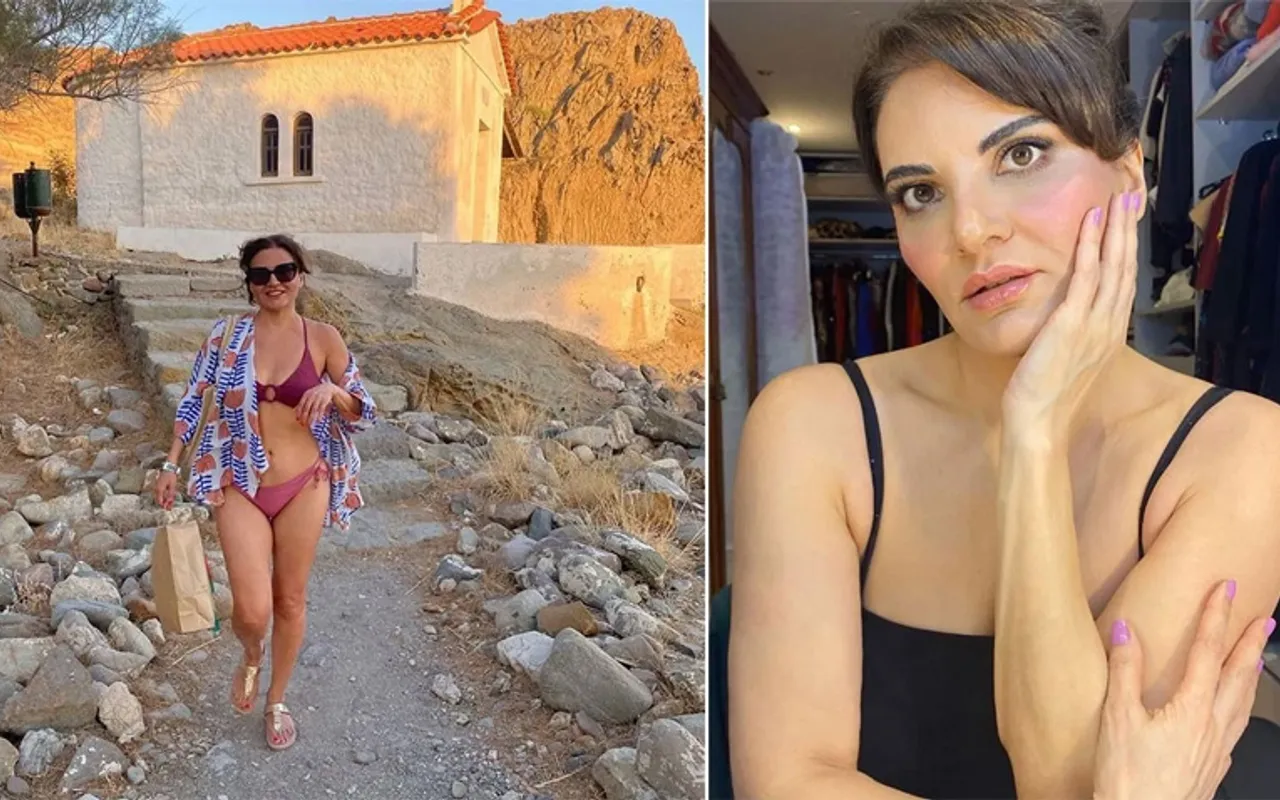 GÖKSEL YAZ TATİLİNDE DOĞAL GÜZELLİĞİYLE DİKKAT ÇEKTİ!