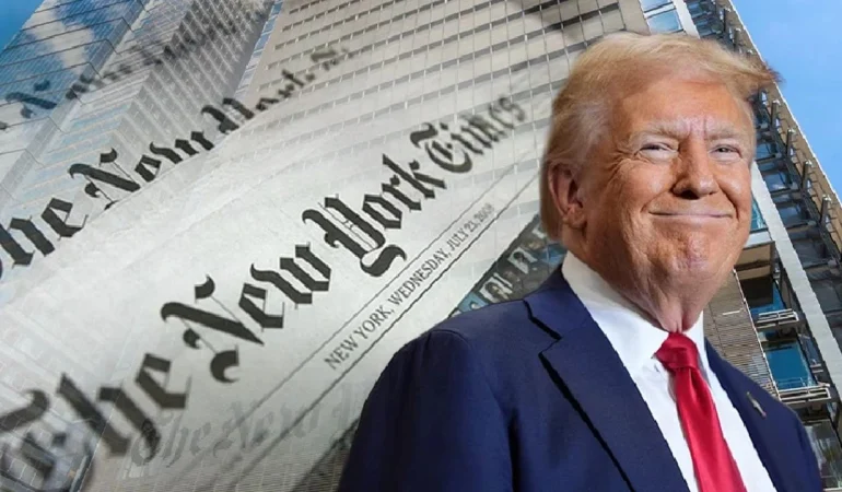 Trump’tan New York Times’a 15 Milyar Dolarlık Tazminat Davası