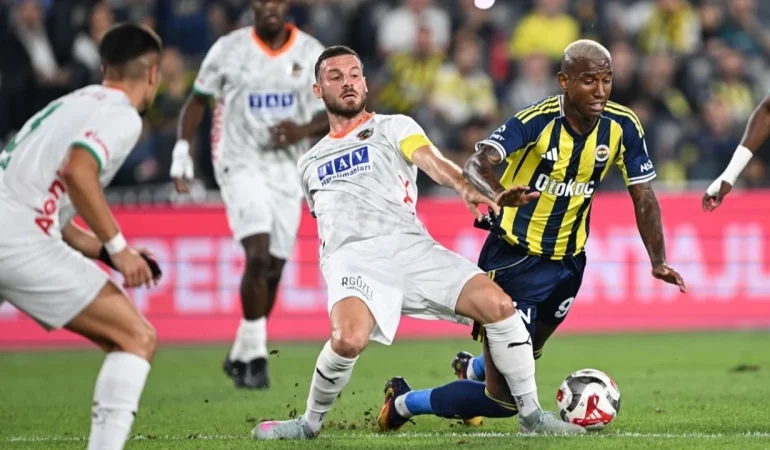 Fenerbahçe, Alanyaspor ile Berabere Kaldı: 2-2