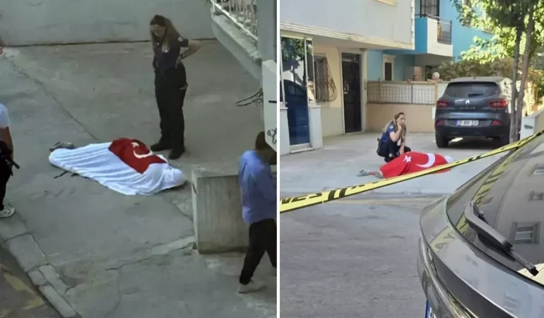 İzmir’de kahreden saldırı: 2 polis şehit oldu, yürek burkan görüntüler ortaya çıktı