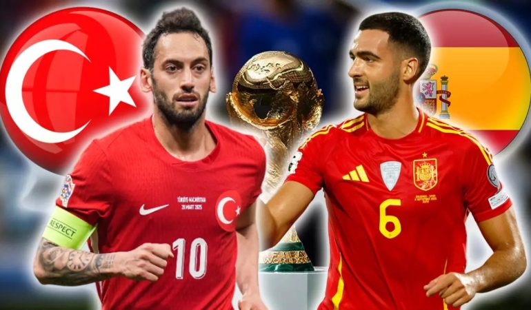 TÜRKİYE 0-6 İSPANYA: 2026 DÜNYA KUPASI ELEMELERİNDE AĞIR MAĞLUBİYET