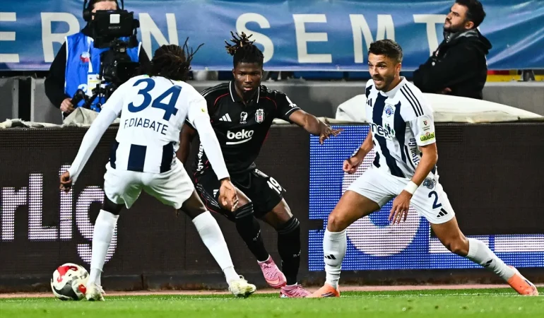 Beşiktaş, Deplasmanda Kasımpaşa ile 1-1 Berabere Kaldı