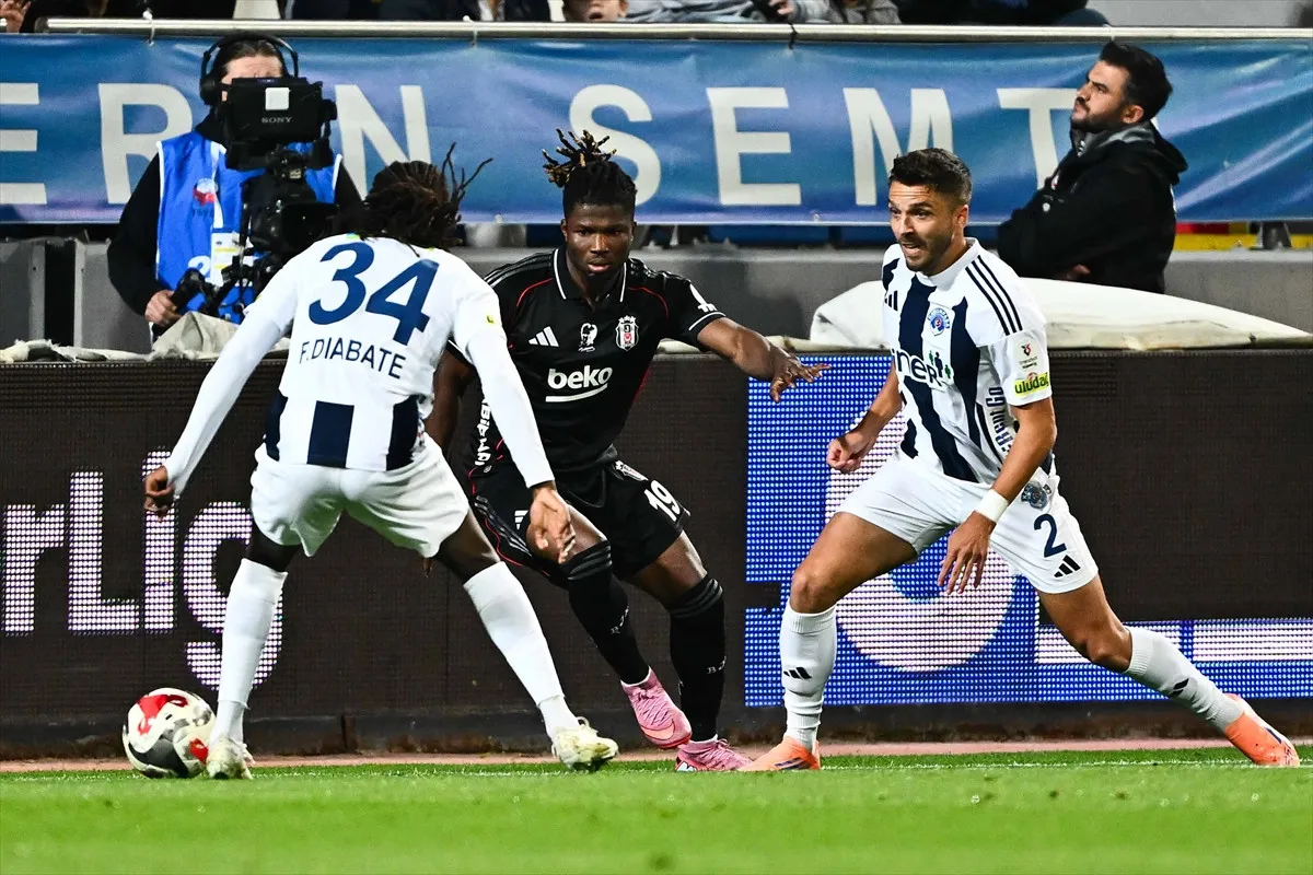 Beşiktaş, Deplasmanda Kasımpaşa ile 1-1 Berabere Kaldı