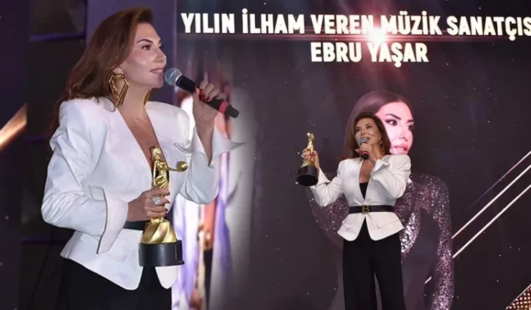 EBRU YAŞAR, YILIN İLHAM VEREN SANATÇISI SEÇİLDİ!