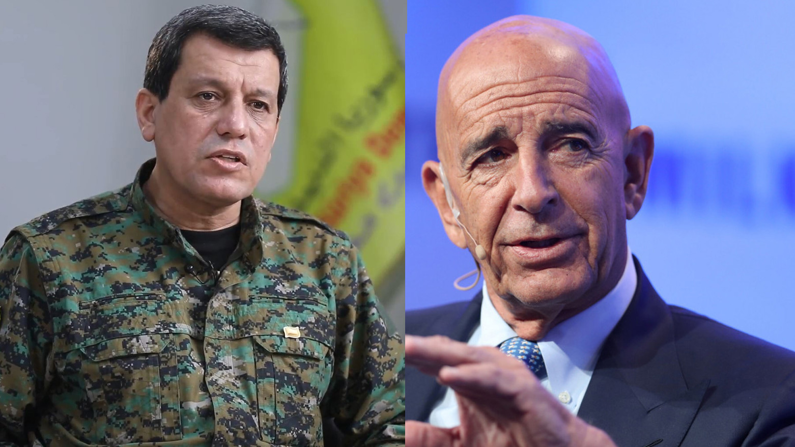 ABD’nin Ankara Büyükelçisi Tom Barrack, Suriye’de SDG Lideri Mazlum Abdi ile Görüştü
