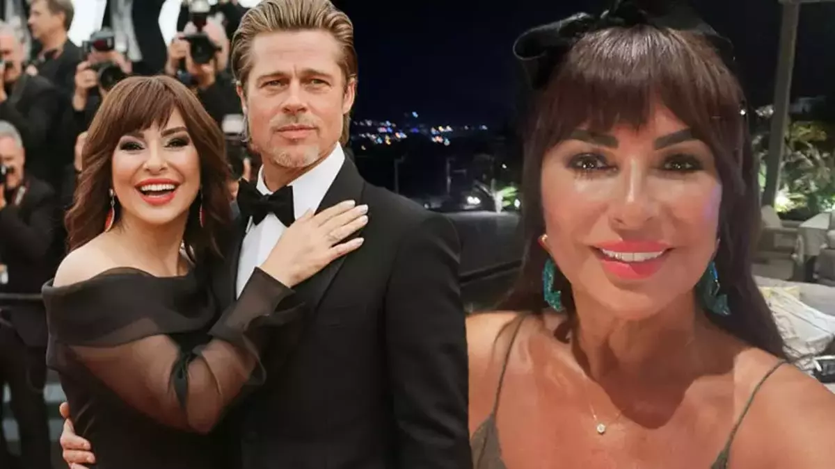 Nilgün Belgün ile Brad Pitt Yan Yana! Sosyal Medya Paylaşımı Gündem Oldu