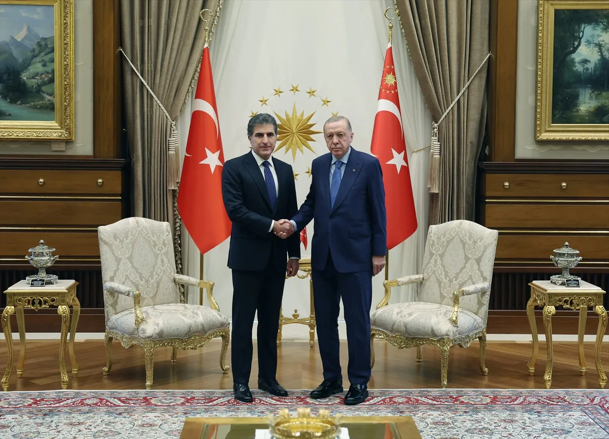 Cumhurbaşkanı Erdoğan, Neçirvan Barzani’yi Kabul Etti: Türkiye-IKBY İlişkileri Masada