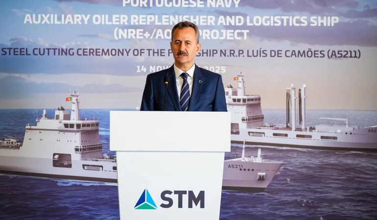 Türk Savunma Sanayii Tarihi Bir Projeye İmza Attı: Portekiz İçin İlk Askeri Gemi Üretimi Başladı