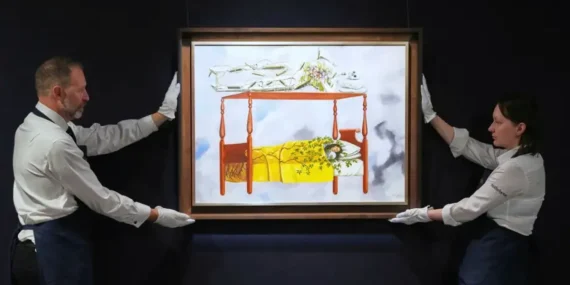 Frida Kahlo’nun Tablosu 54,66 Milyon Dolara Satıldı