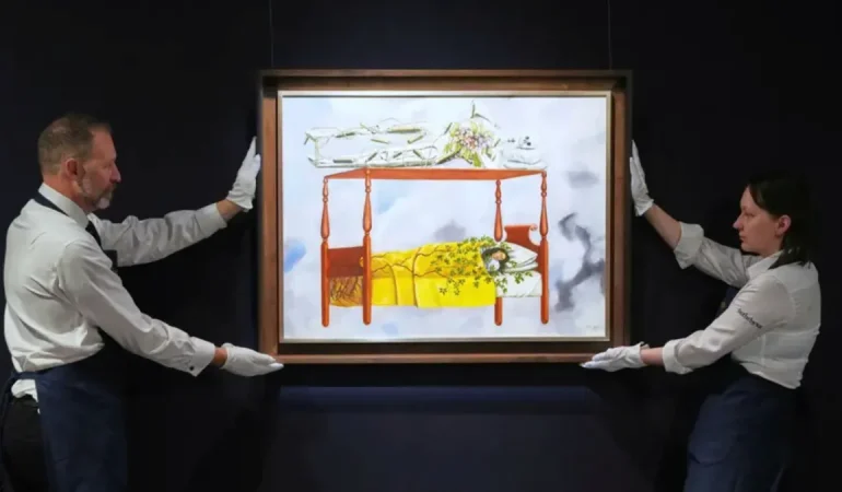 Frida Kahlo’nun Tablosu 54,66 Milyon Dolara Satıldı
