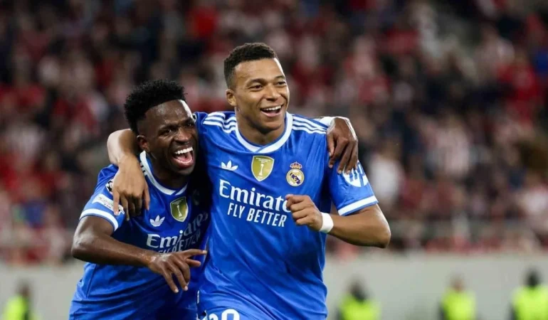 Real Madrid, Mbappe’nin 4 Golüyle Olympiakos’u 4-3 Mağlup Etti