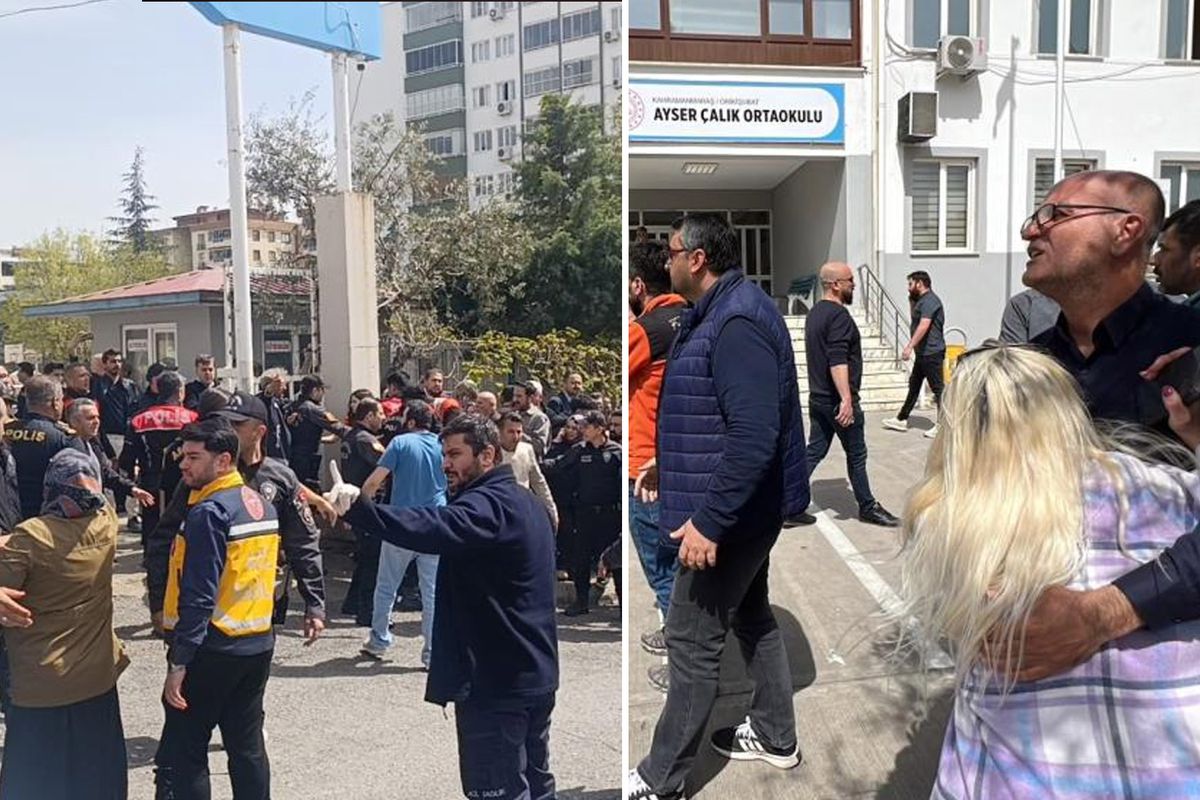 Kahramanmaraş’ta korku dolu anlar! Okulda silahlı saldırı
