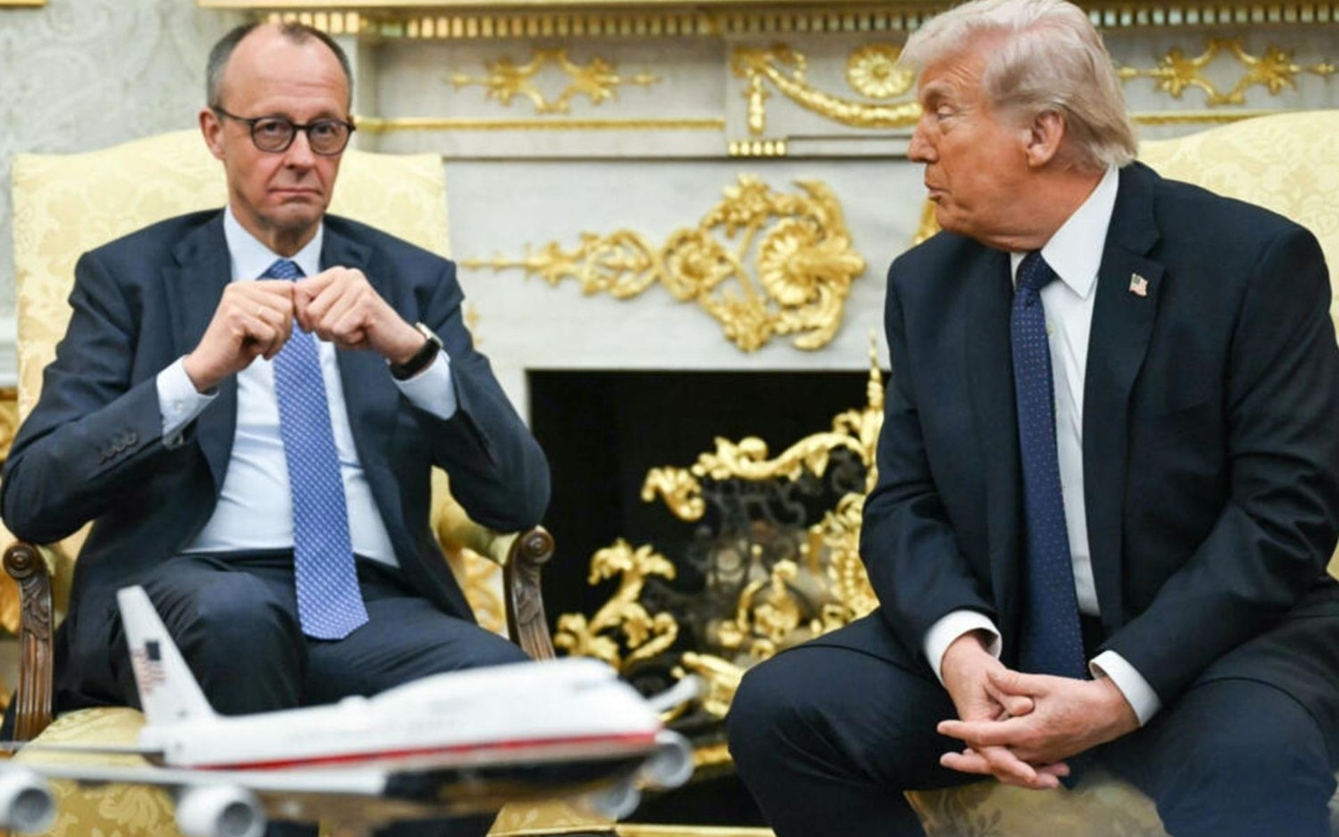 Trump’tan yeni iddia: Almanya İran konusunda sessiz kalıyor