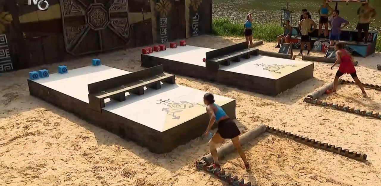 Survivor ödül oyununda büyük kapışma! Kazanan takım belli oldu