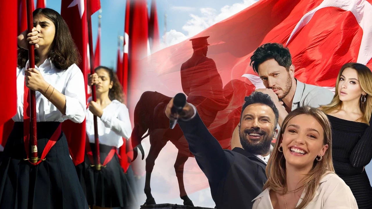 Ünlülerden 23 Nisan için anlamlı kutlama mesajları