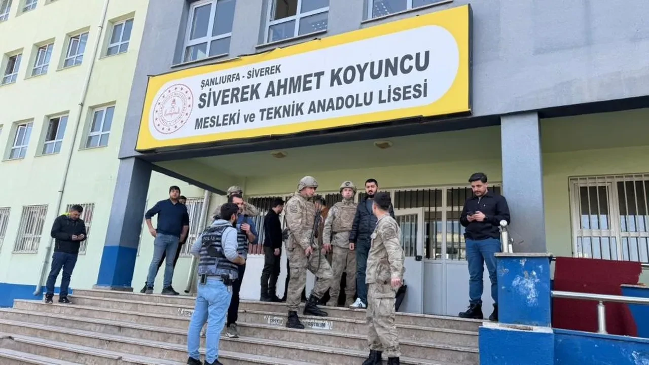 Şanlıurfa’da okul saldırısında 16 şüpheli gözaltında