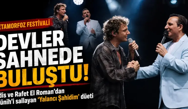 Metamorfoz Festivali’ne Damga Vuran Sürpriz: Edis ve Rafet El Roman’dan Unutulmaz Münih Çıkarması!