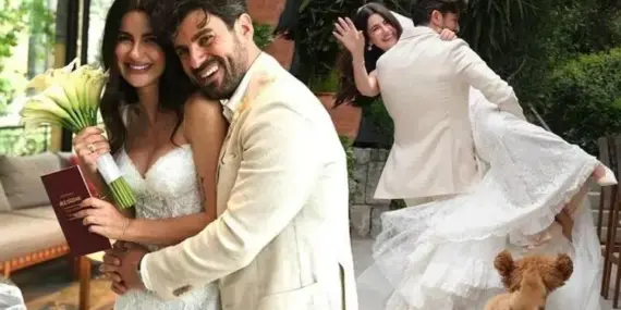 Yeni Gelin Nesrin Cavadzade’den Aşk Dolu Kare