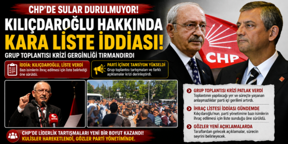 Kılıçdaroğlu’nun “Kara Liste” İddiası Gündem Oldu: CHP’de İhraç Şoku