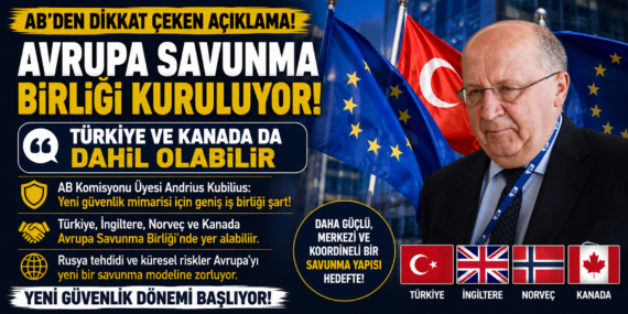 AB’den Yeni Savunma Hamlesi: Türkiye İçin Kapı Açıldı