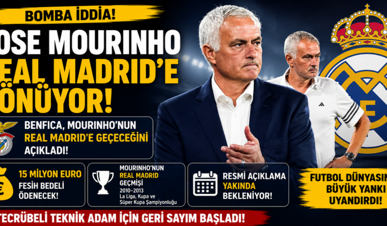 Mourinho Şoku: Real Madrid’e 13 Yıl Sonra Geri Dönüyor