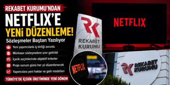 Netflix’e yerli içerik düzenlemesi: Sözleşme kuralları değişti