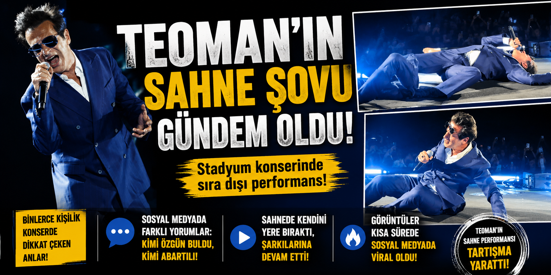 Teoman’ın sıra dışı sahne şovu sosyal medyada gündem oldu